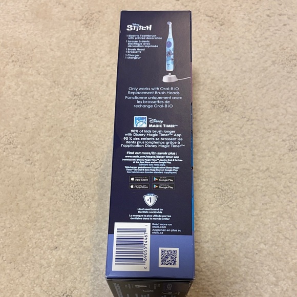 Limited Edition New in Box Oral-B iO Kids Electric Toothbrush with Stitch Design - Picture 2 of 5